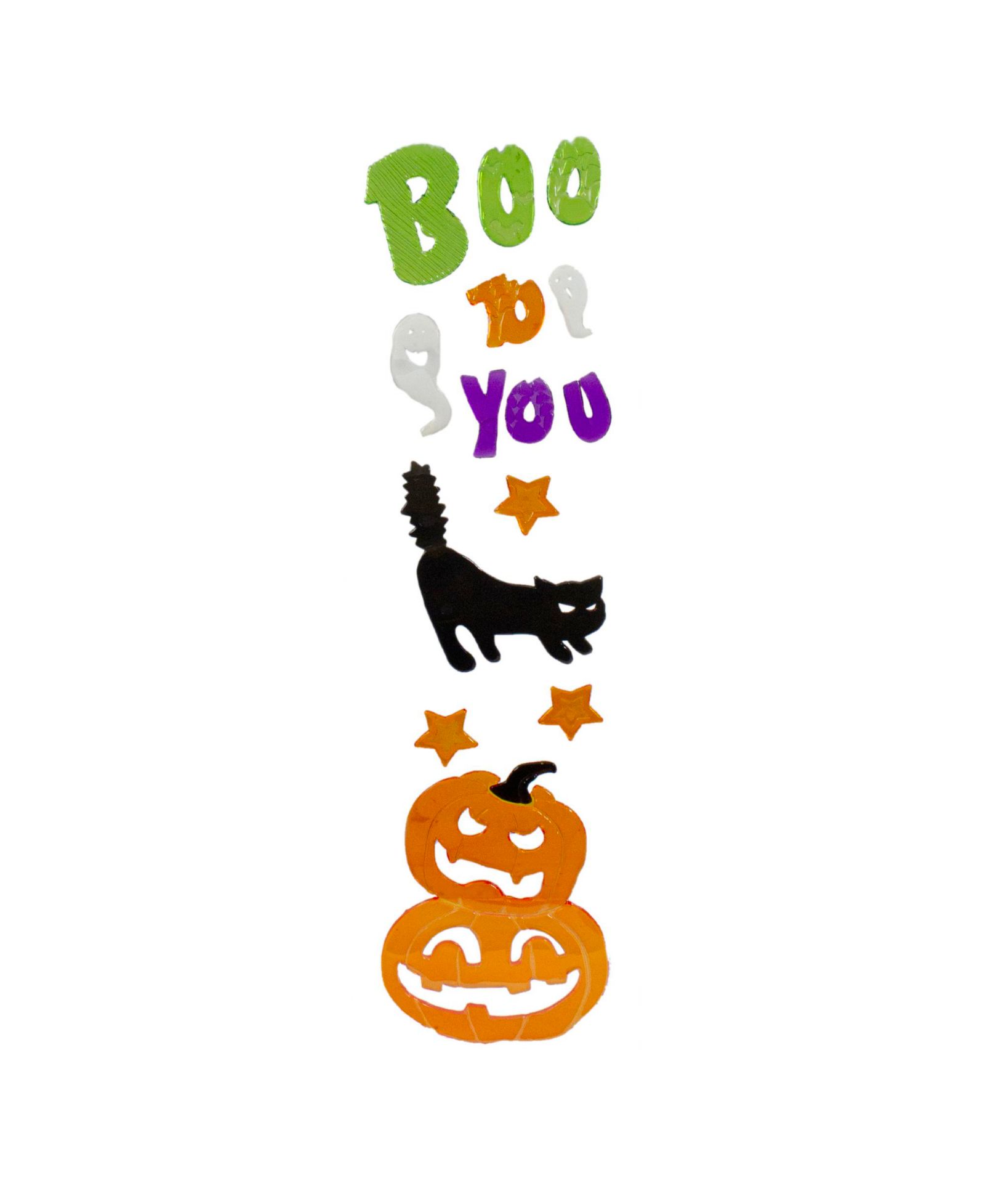 Наклейки на окна Boo To You Halloween Gel