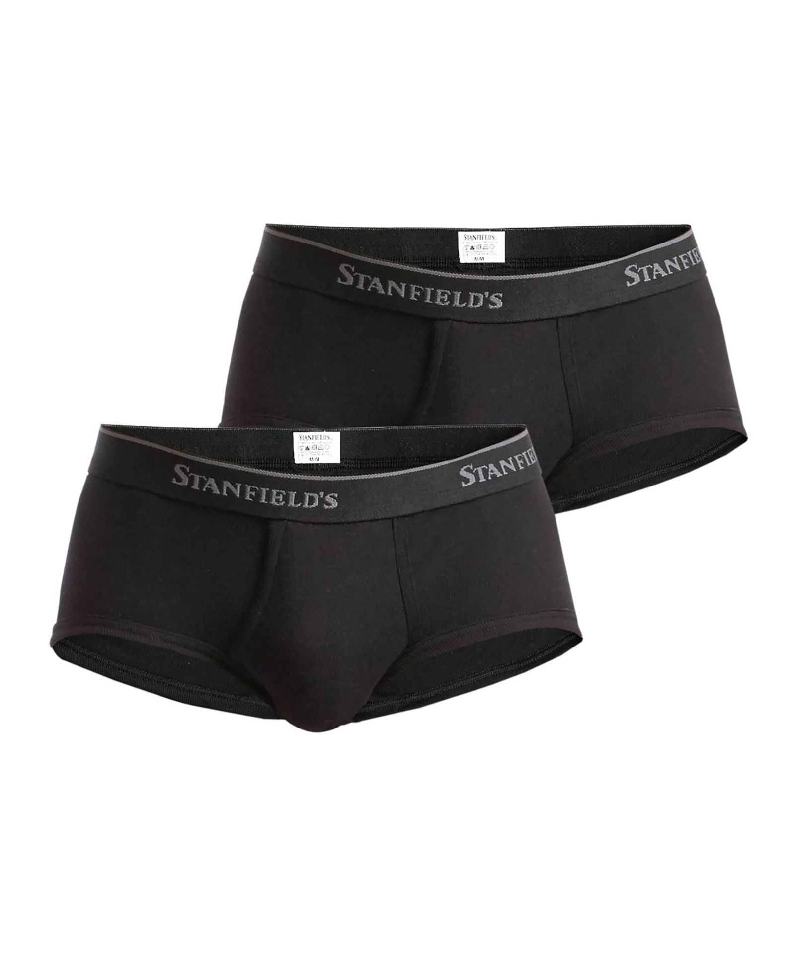 Stanfield's Men's Supreme Cotton Blend Regular Rise Briefs, Pack of 2