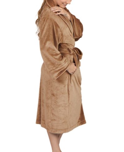 Pure Fiber Женский махровый халат Velour Ankle