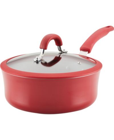 Сковорода Rachael Ray Cook + Create Aluminum Nonstick Saute с крышкой 3 Quart
