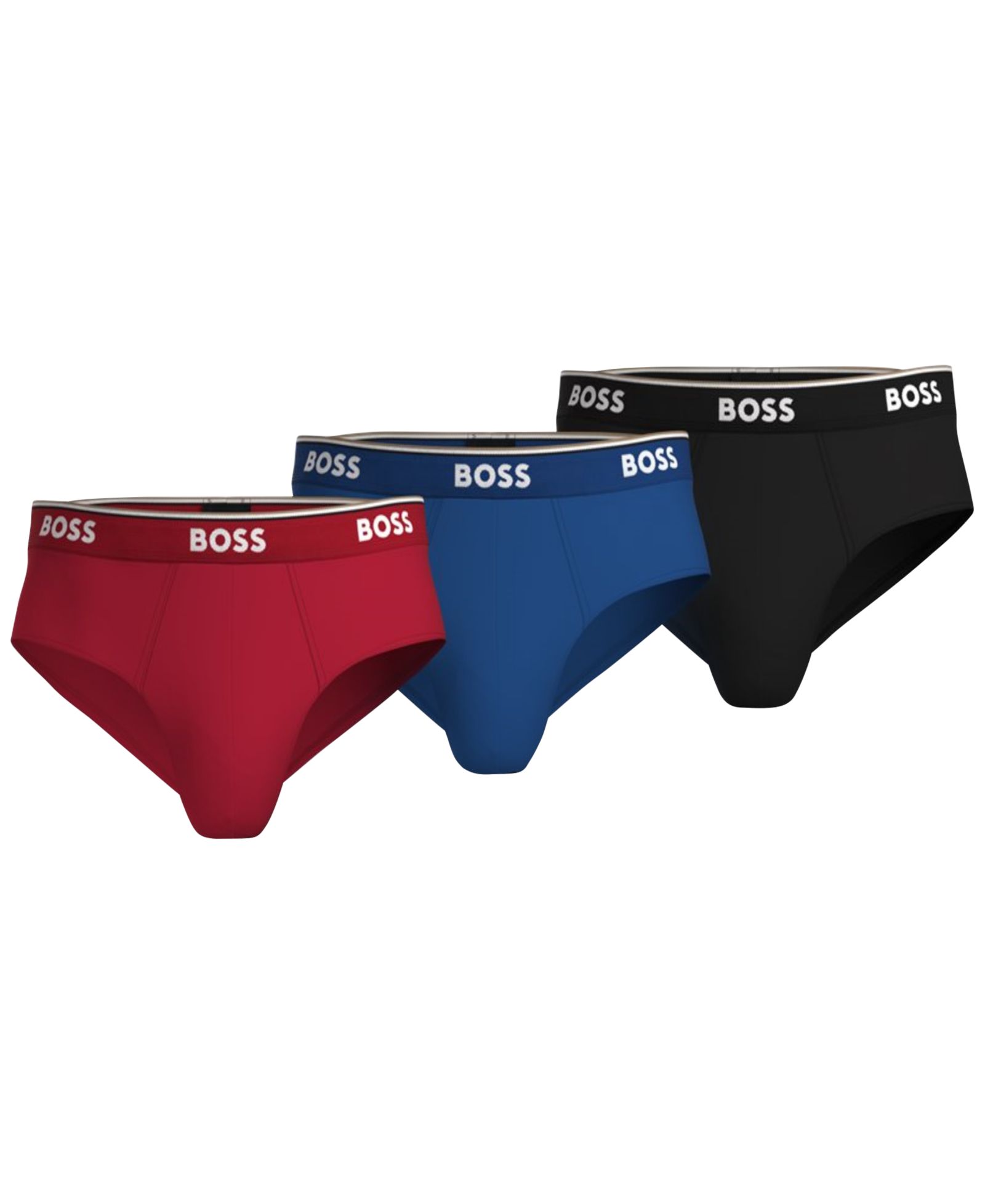 BOSS by Hugo Boss Men's Power 3-Pack Stretch Cotton Briefs
