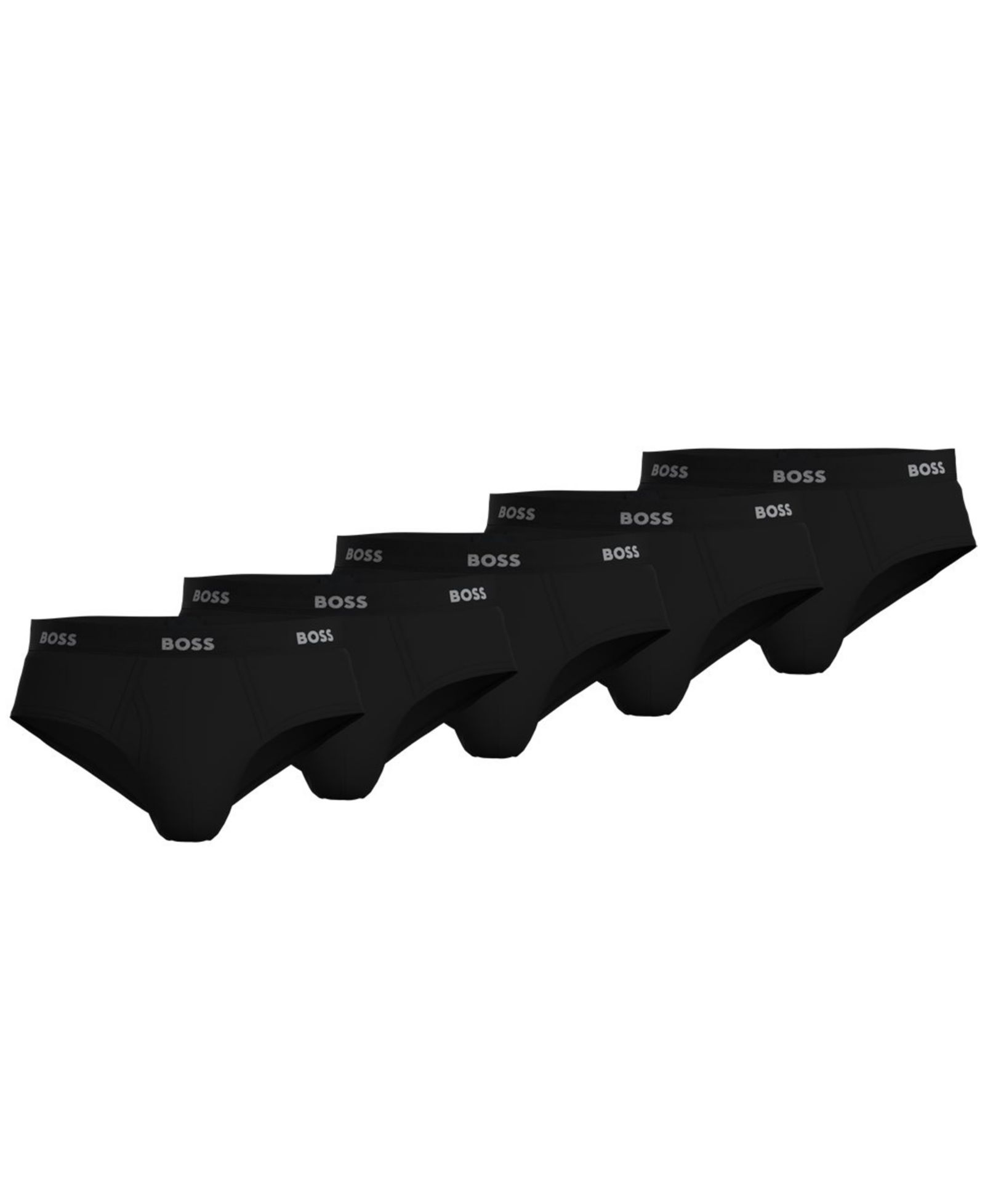BOSS by Hugo Boss Men's 5-Pack Authentic Cotton Briefs
