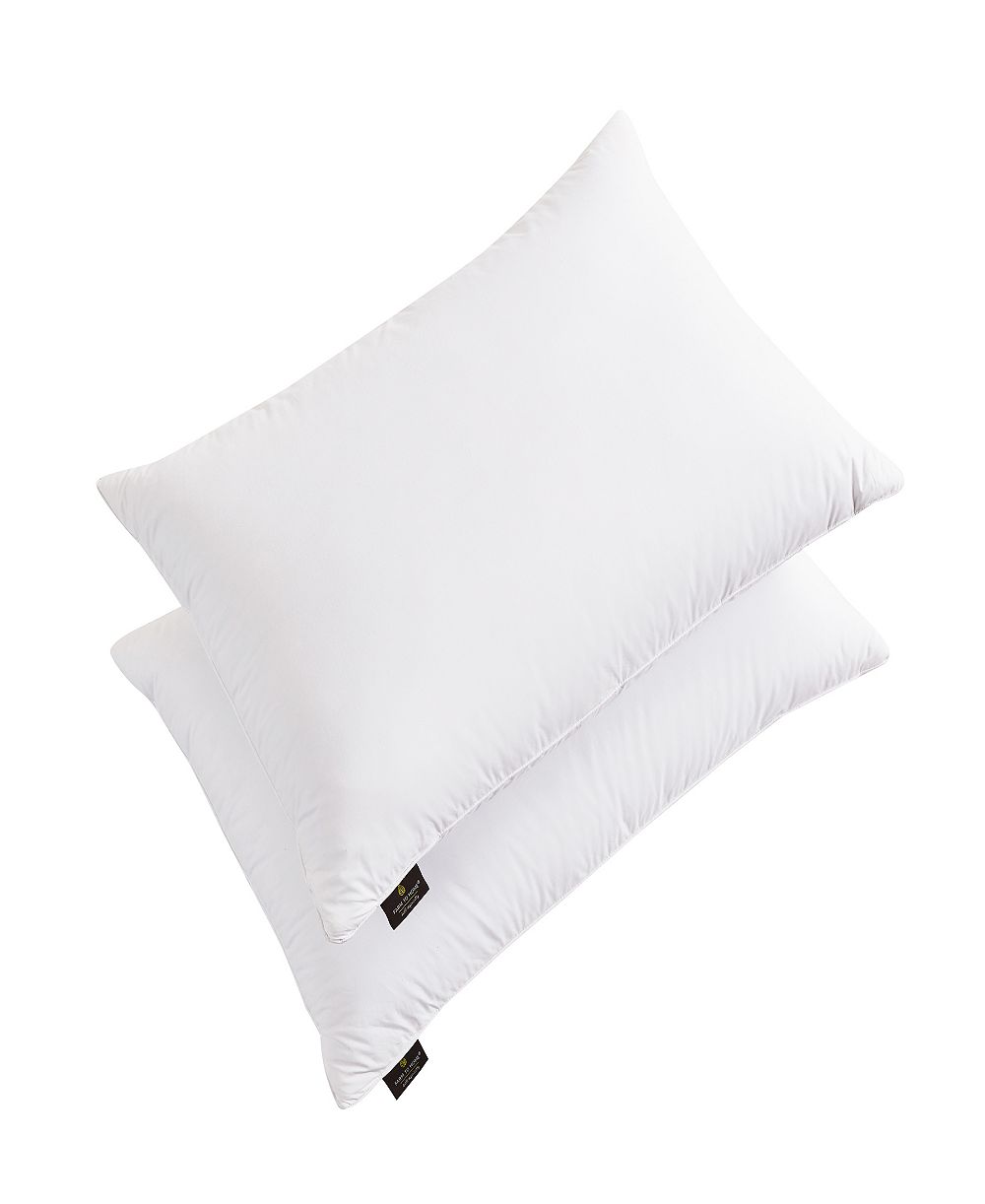 Подушка Farm to Home Softy-Around White Feather & Down Cotton, 2 шт., Standard/Queen