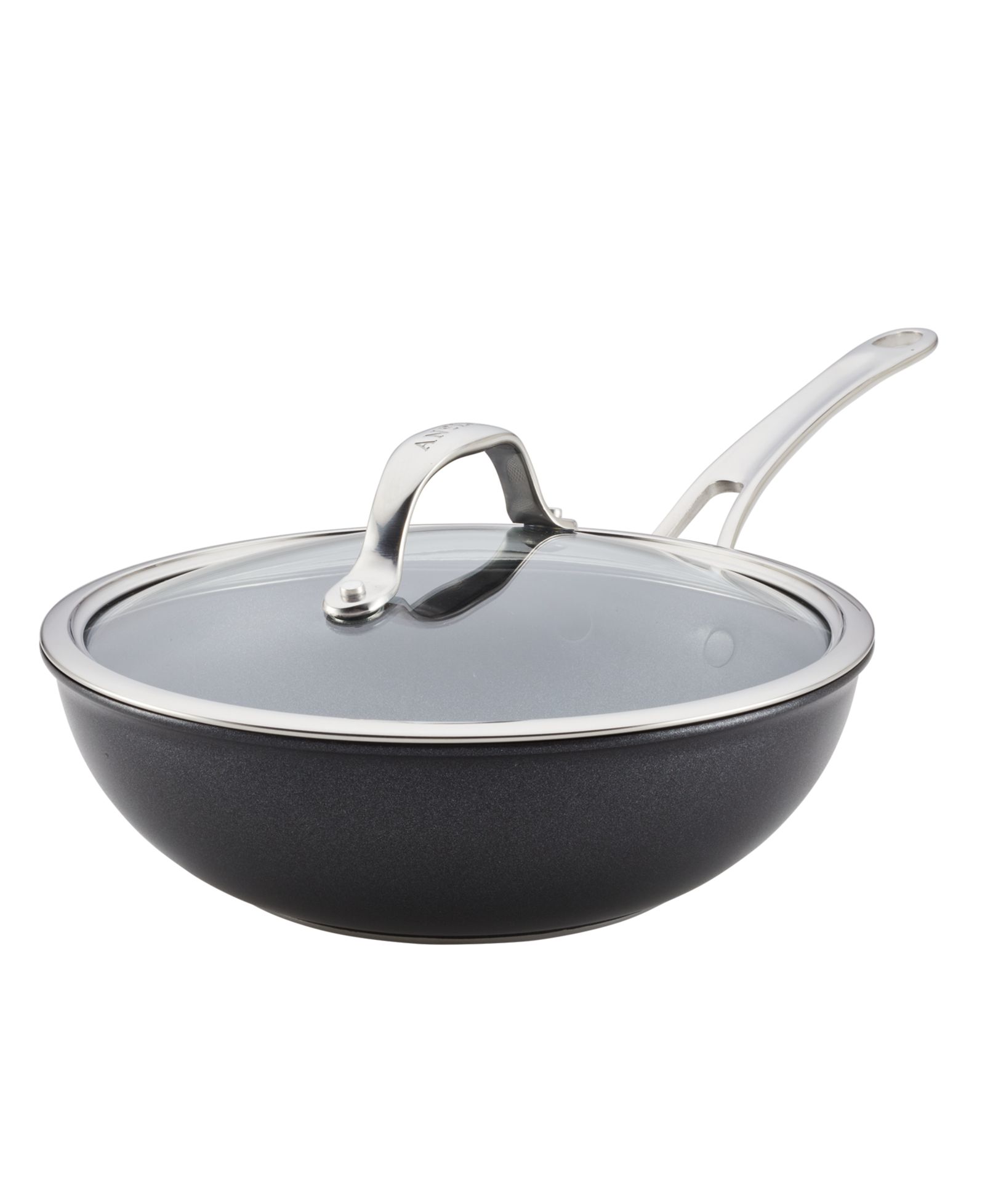 Anolon X Hybrid Nonstick Stir Fry Wok with Lid, 10"
