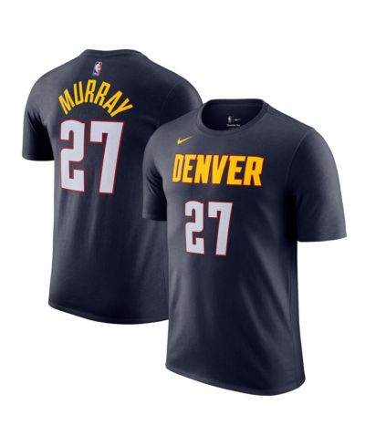 Мужская футболка Nike Jamal Murray Navy Denver Nuggets Icon Edition Name & Number