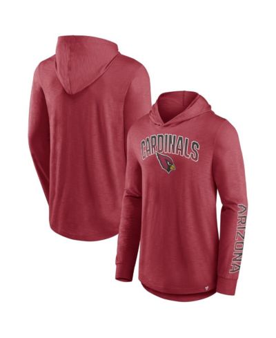 Мужское худи Fanatics Cardinal Arizona Cardinals Front Runner Pullover
