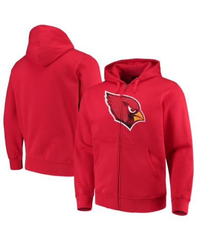 Мужское худи G-III Sports by Carl Banks Cardinal Arizona Cardinals с полной молнией