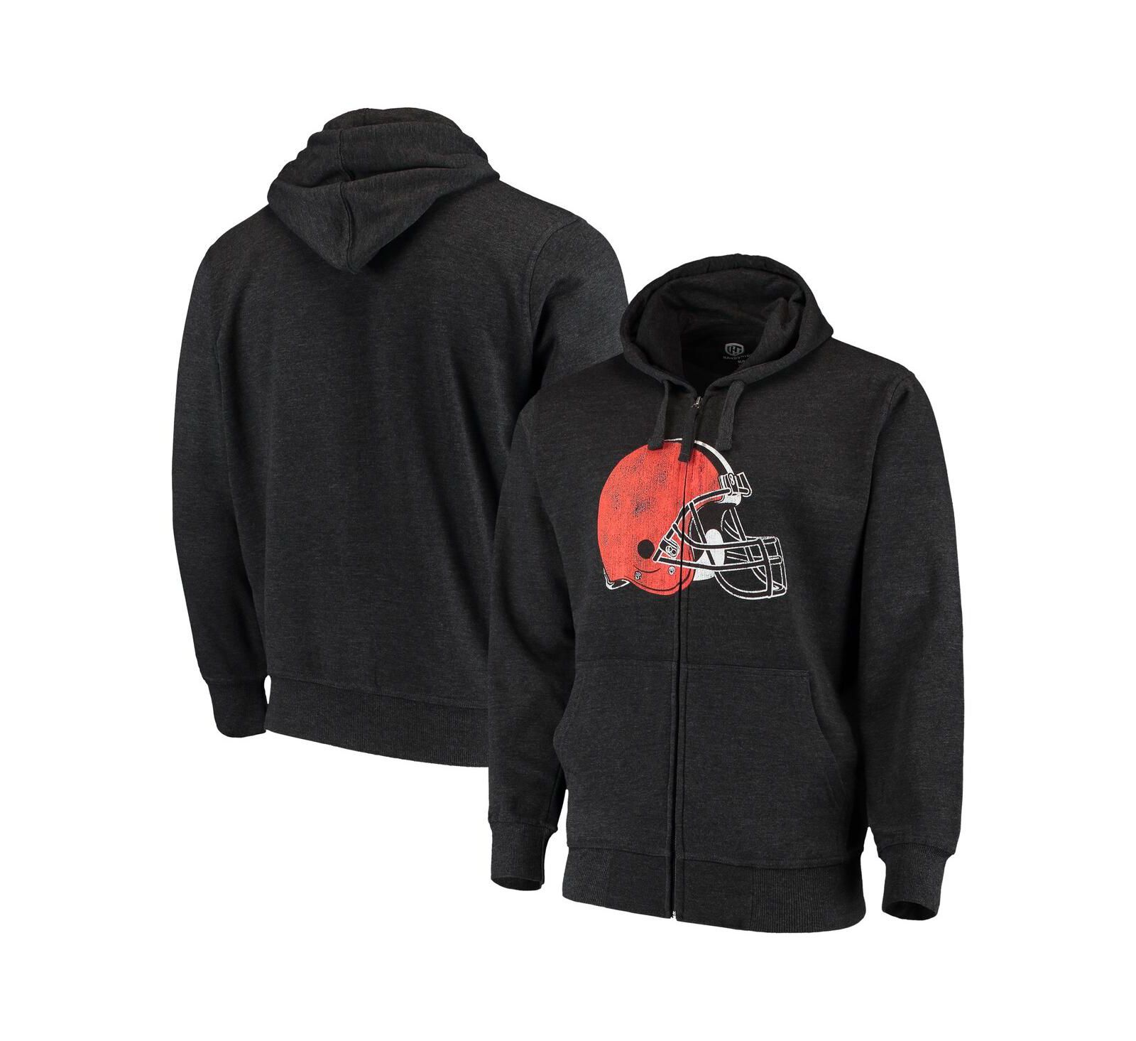G-III Sports by Carl Banks Мужское худи Cleveland Browns Primary Logo, угольно-серый