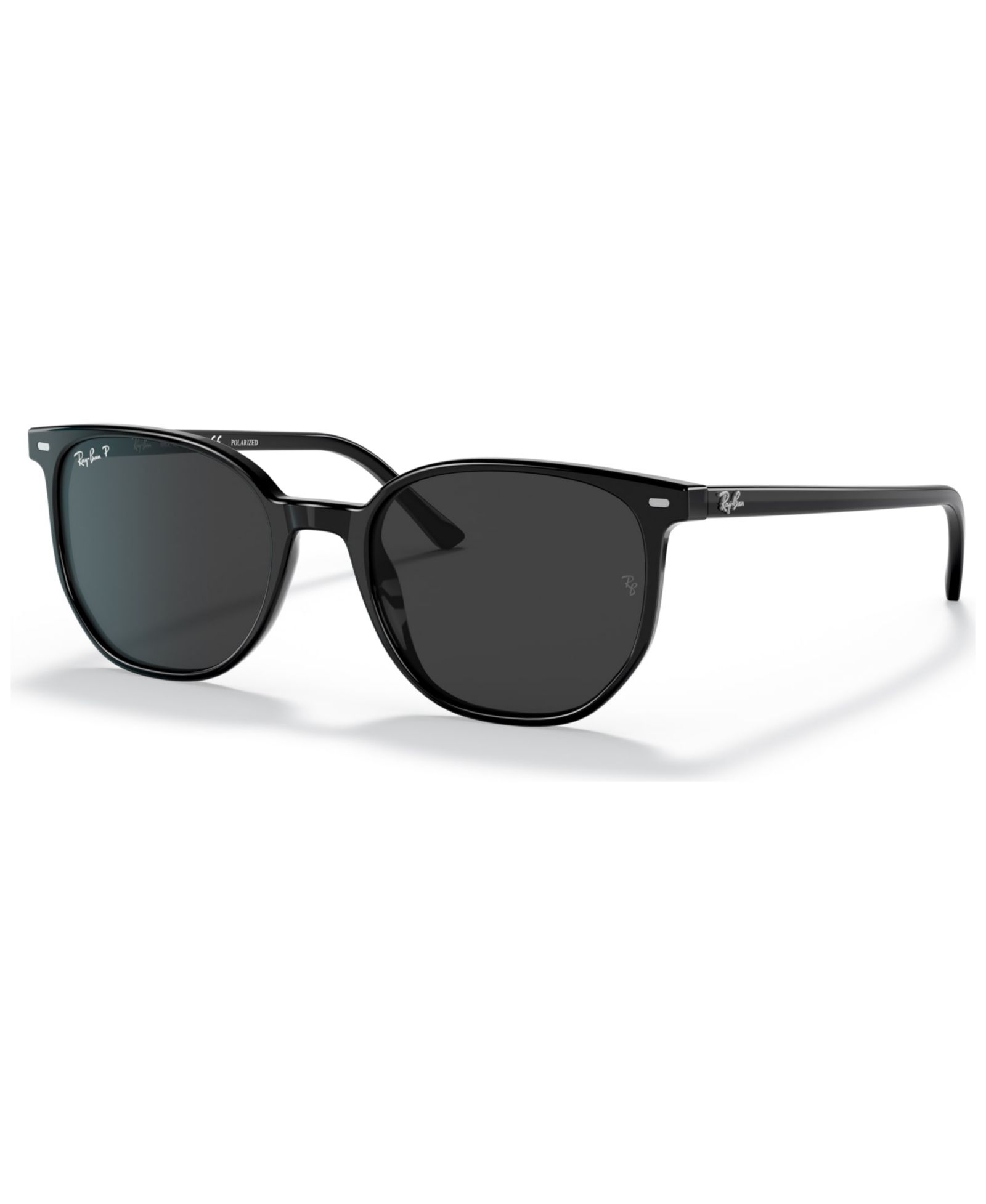Ray-Ban Unisex Elliot 54 Polarized Low Bridge Fit Sunglasses, RB2197F54-P