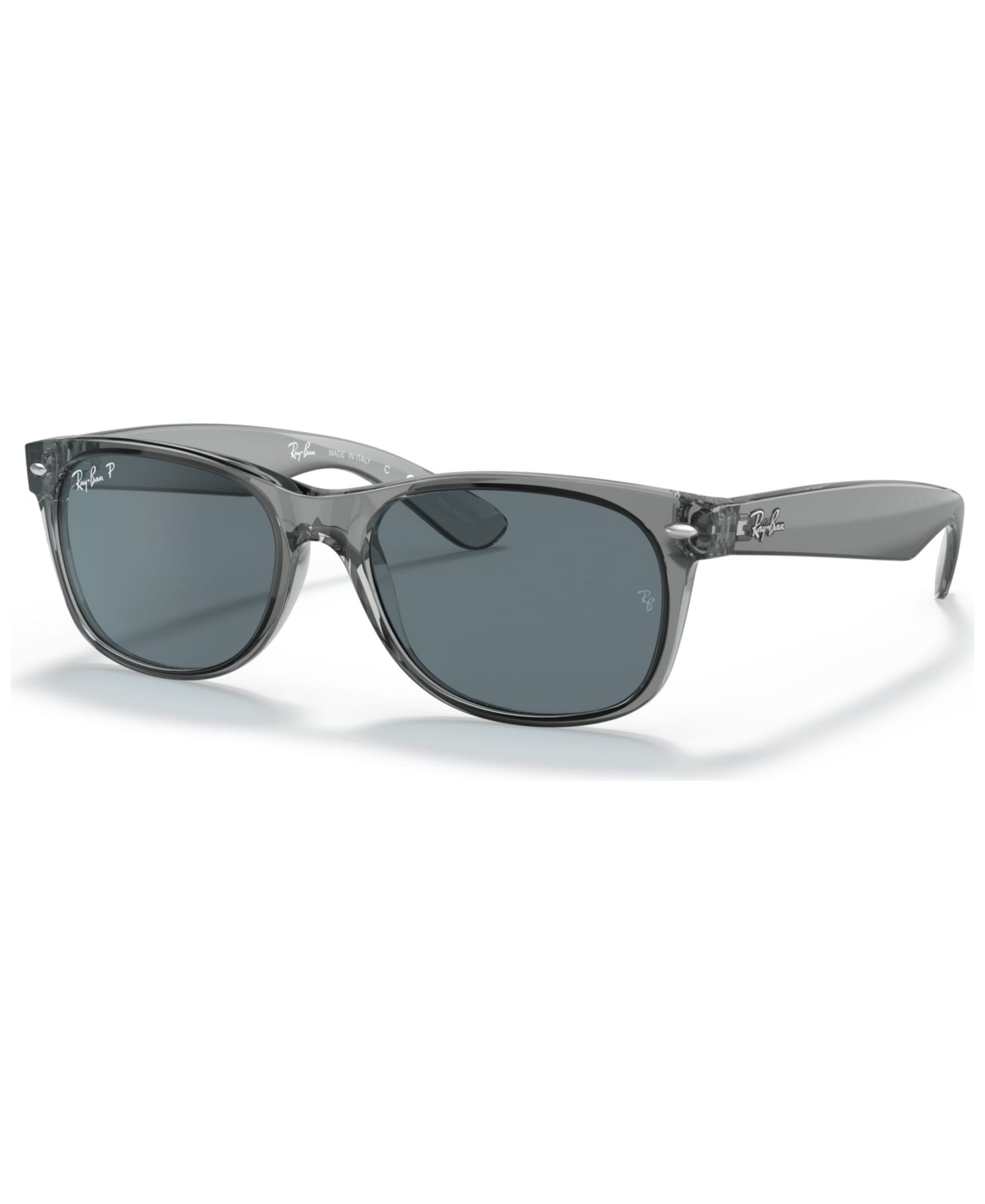 Солнцезащитные очки Ray-Ban New Wayfarer Classic 55 Polarized Low Bridge Fit