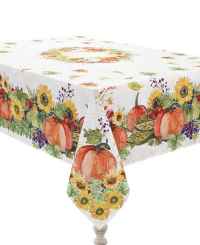 Laural Home скатерть Cornucopia Harvest, 70" x 120"