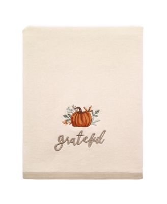 Хлопковое банное полотенце Avanti Grateful Patch Harvest, 50" x 27"