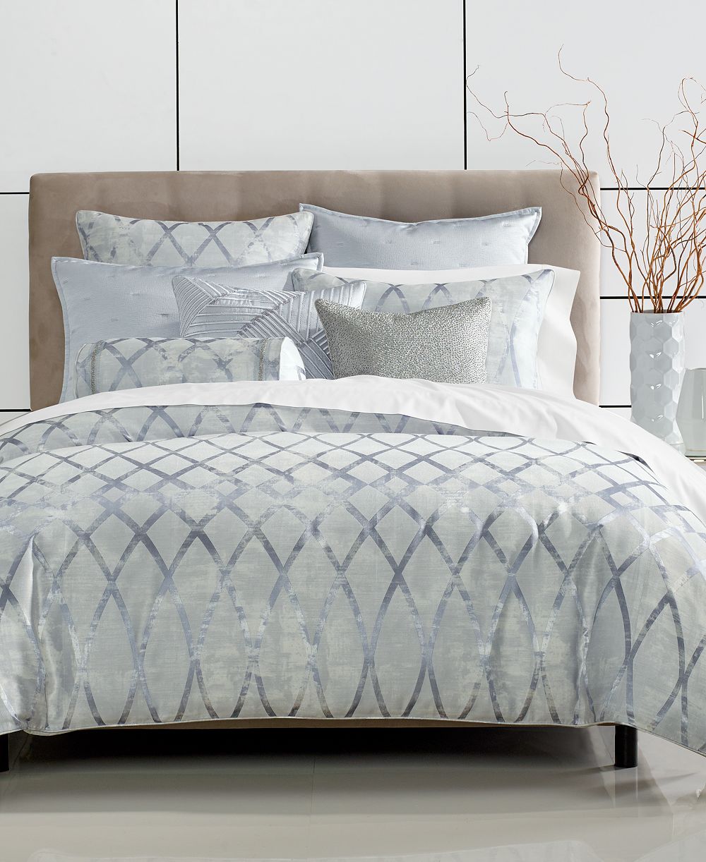 Hotel Collection Dimensional 3-Pc. Duvet Cover Set, King, Exclusively at Macy’s