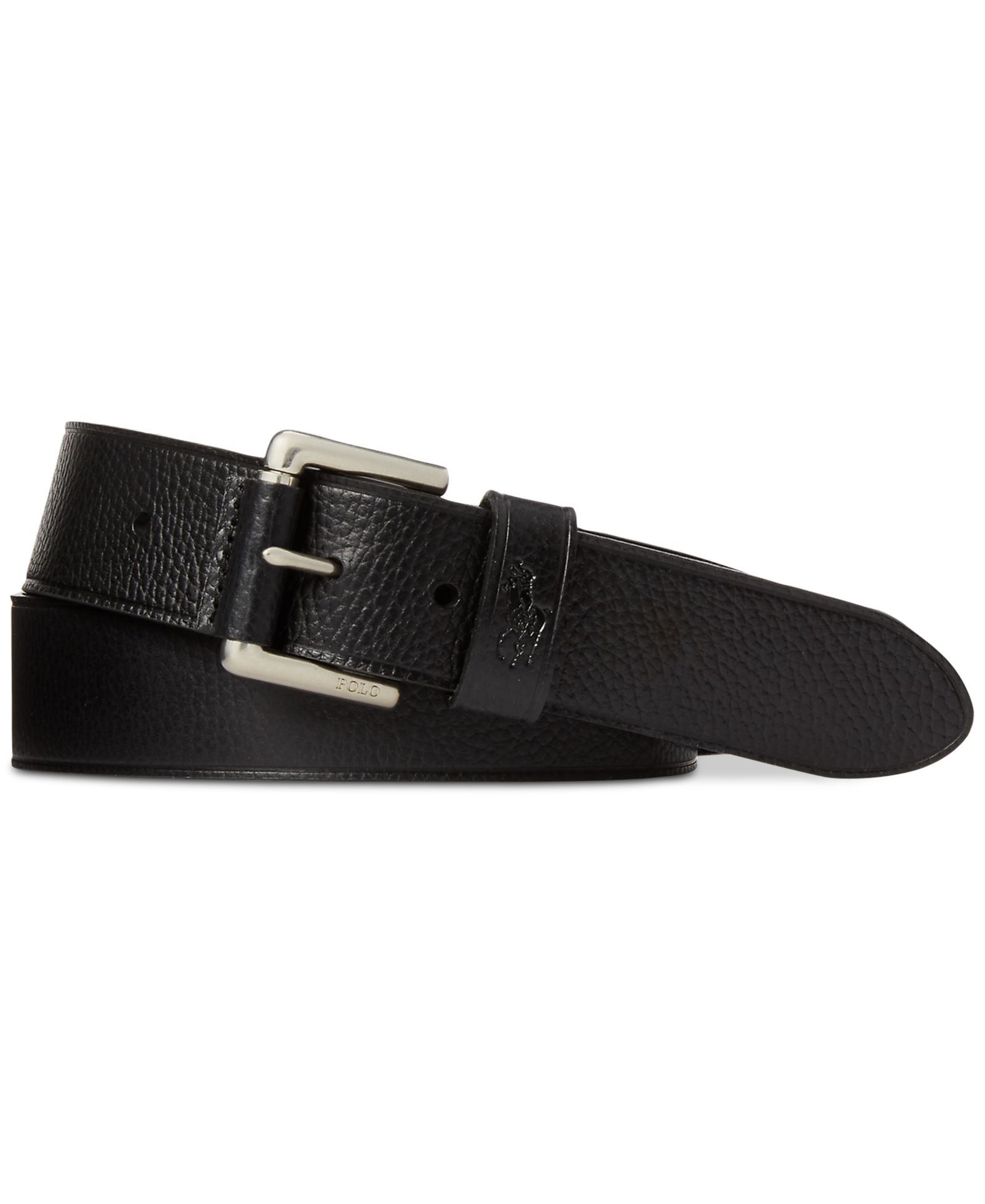Polo Ralph Lauren Men's Signature Pony Leather Belt