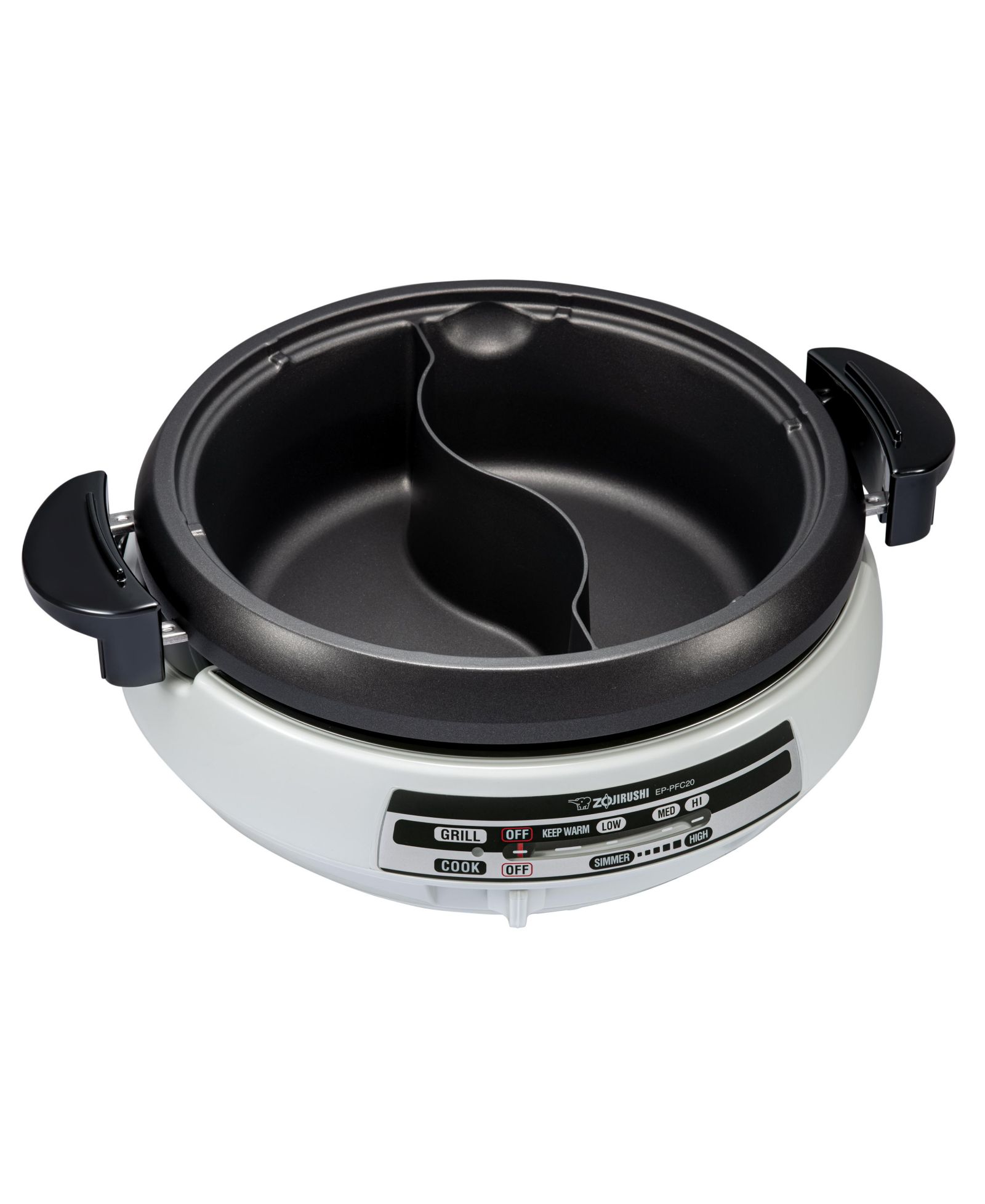 Zojirushi EP-PFC20HA Gourmet D'Expert Electric Skillet For Yin Yang Hot Pot