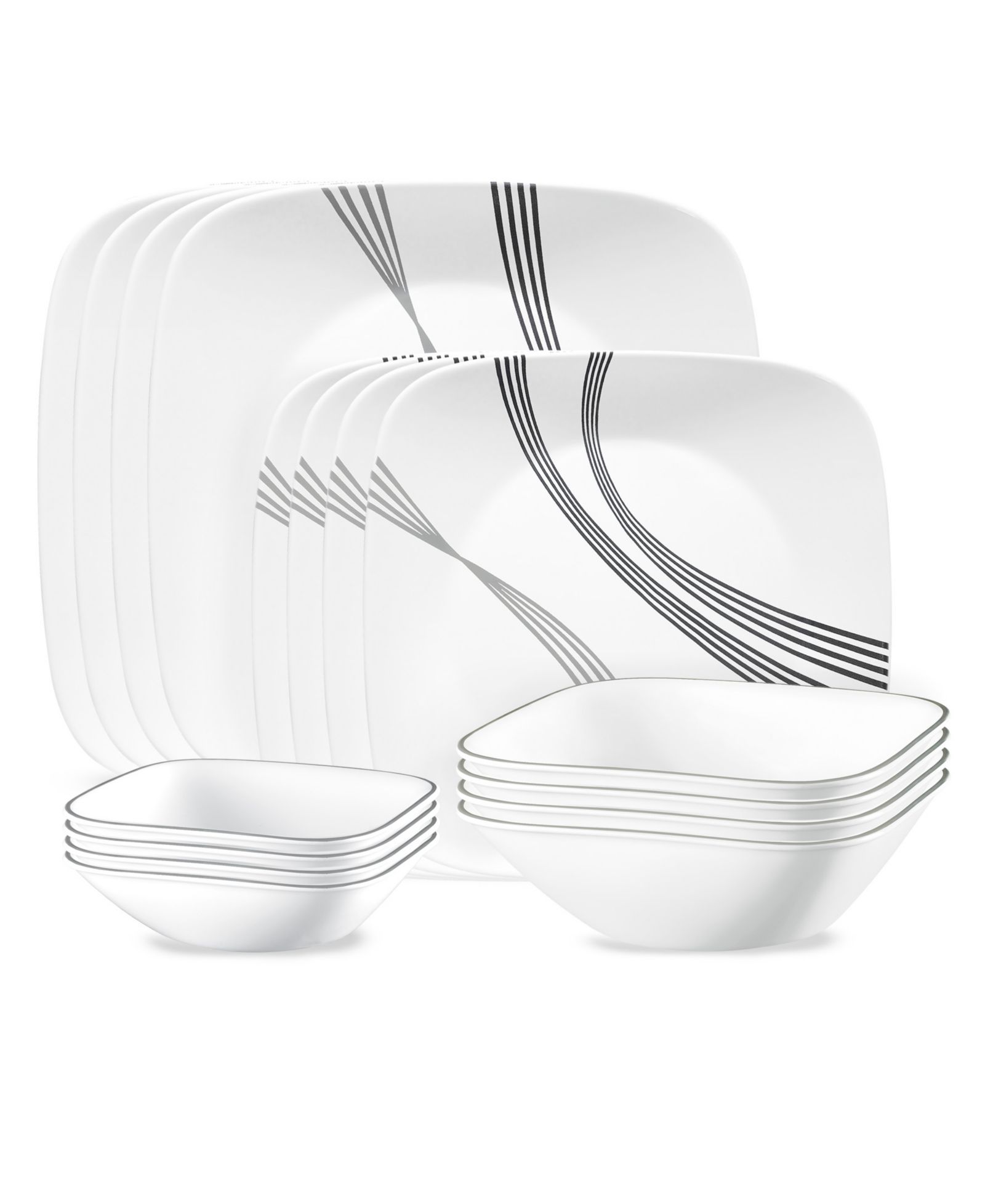 Комплект столовой посуды Corelle Urban Arc, 16 Pc., на 4 персоны