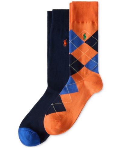 Мужские носки Polo Ralph Lauren Argyle, 2 шт.