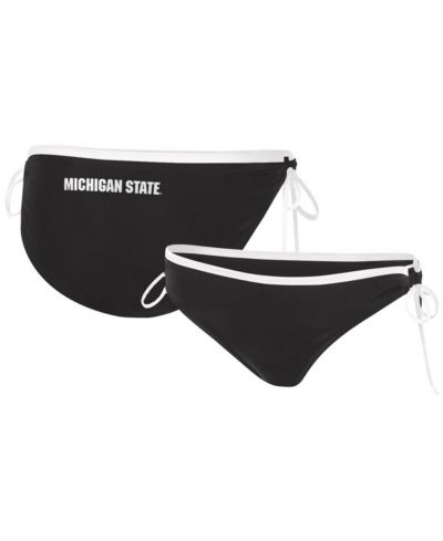 Женские плавки для бикини G-III 4Her by Carl Banks Black Michigan State Spartans Perfect Match