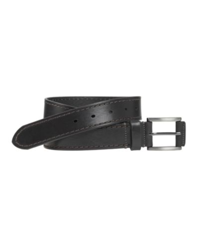 Johnston & Murphy Men's Laser Topstitched Belt