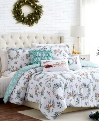Southshore Fine Linens Happy Holidays Reversible 6-Pc. Comforter Set, Twin
