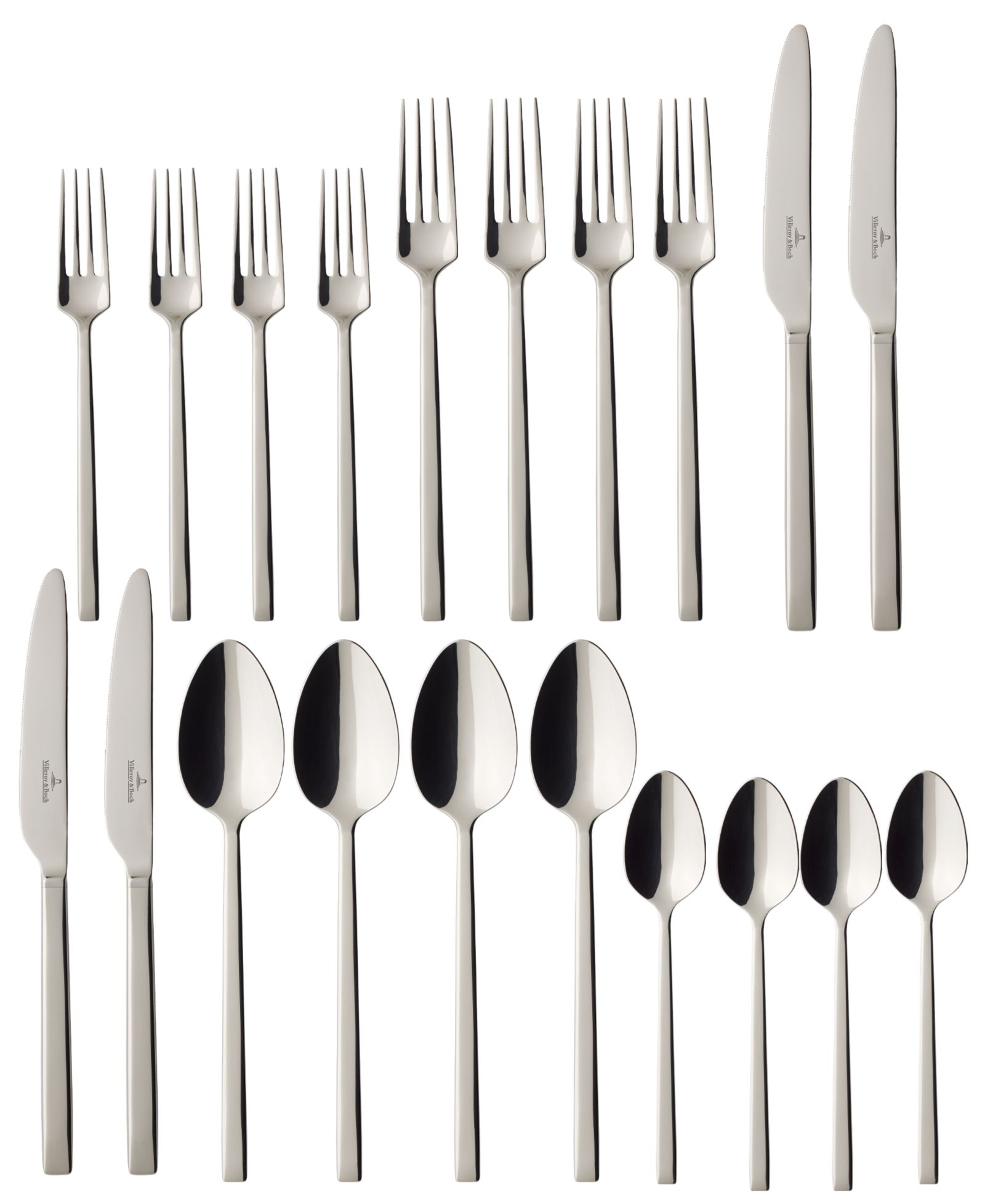 Villeroy & Boch La Classica Stainless Steel 20 Pc. Flatware Set, Service For 4