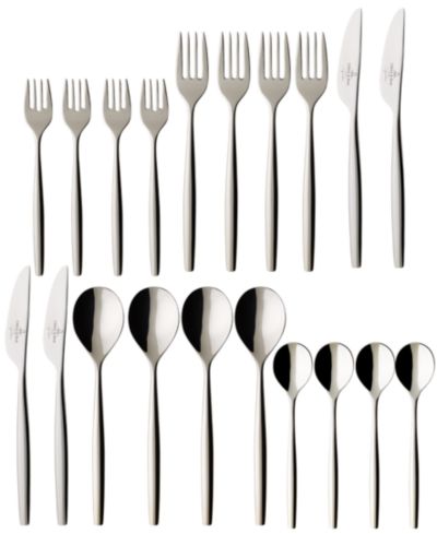 Столовый набор Villeroy & Boch Metro Chic Stainless Steel, 20 шт., на 4 персоны