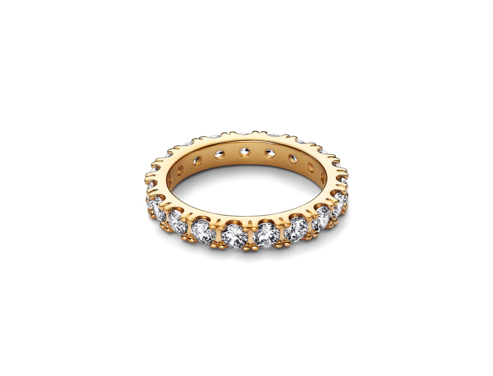 Pandora Timeless Sparkling Row Eternity кольцо с CZ