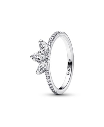 Pandora Cubic Zirconia Timeless Sparkling Herbarium Cluster Ring