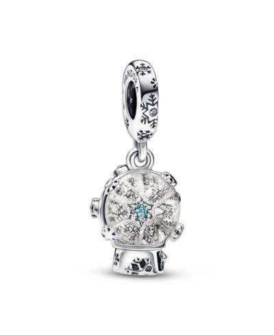 Подвеска Pandora Cubic Zirconia Snowflake Snow Globe