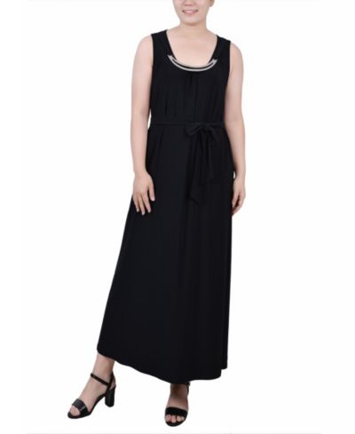 NY Collection Petite Платье без рукавов длиной до щиколотки