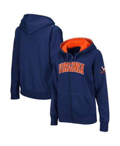 Женская толстовка на молнии Virginia Cavaliers Navy