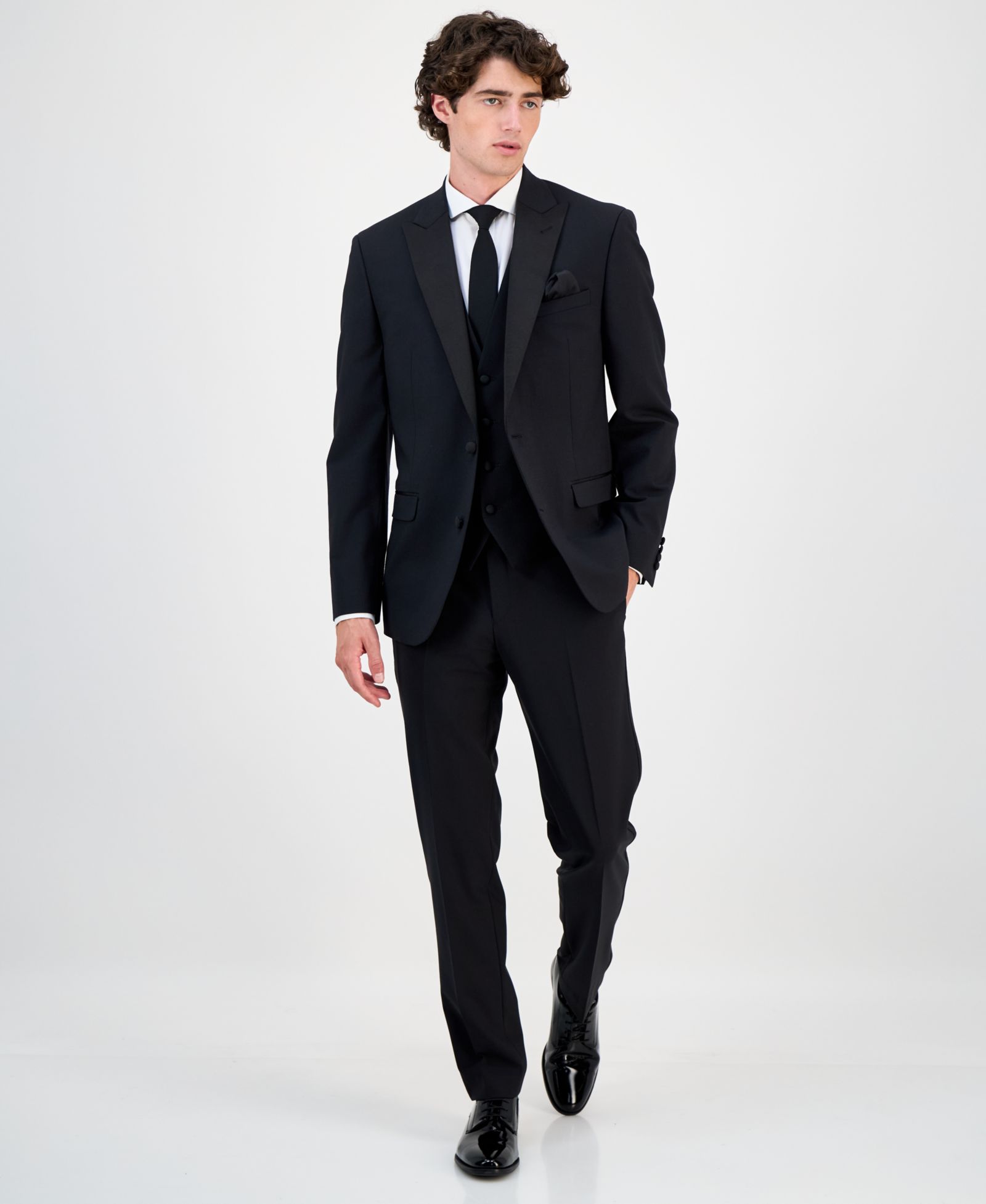 Мужской пиджак смокинга Slim-Fit