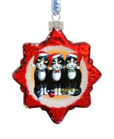 Елочное украшение Designocracy Boys Night Out Mercury Holiday Ornament