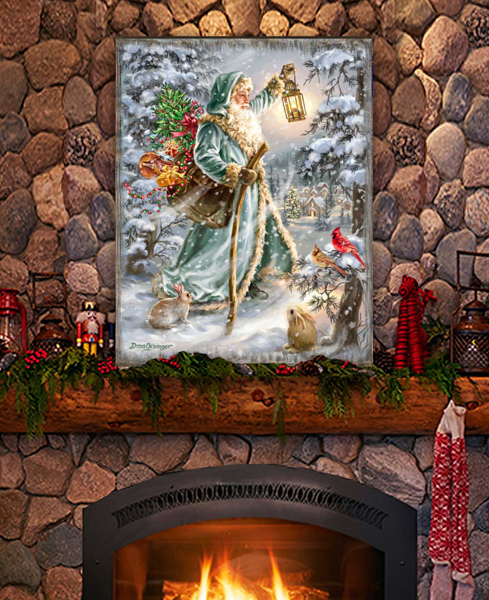 Настенное панно Designocracy Saint Nicholas Holiday Wall Art