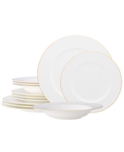 Noritake Accompanist 12-Piece Dinnerware Set, Service For 4