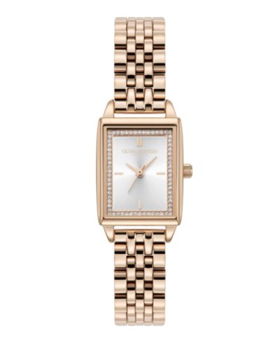 Olivia Burton Женские кварцевые часы Carnation Gold-Tone, 25.5mm x 20.5mm