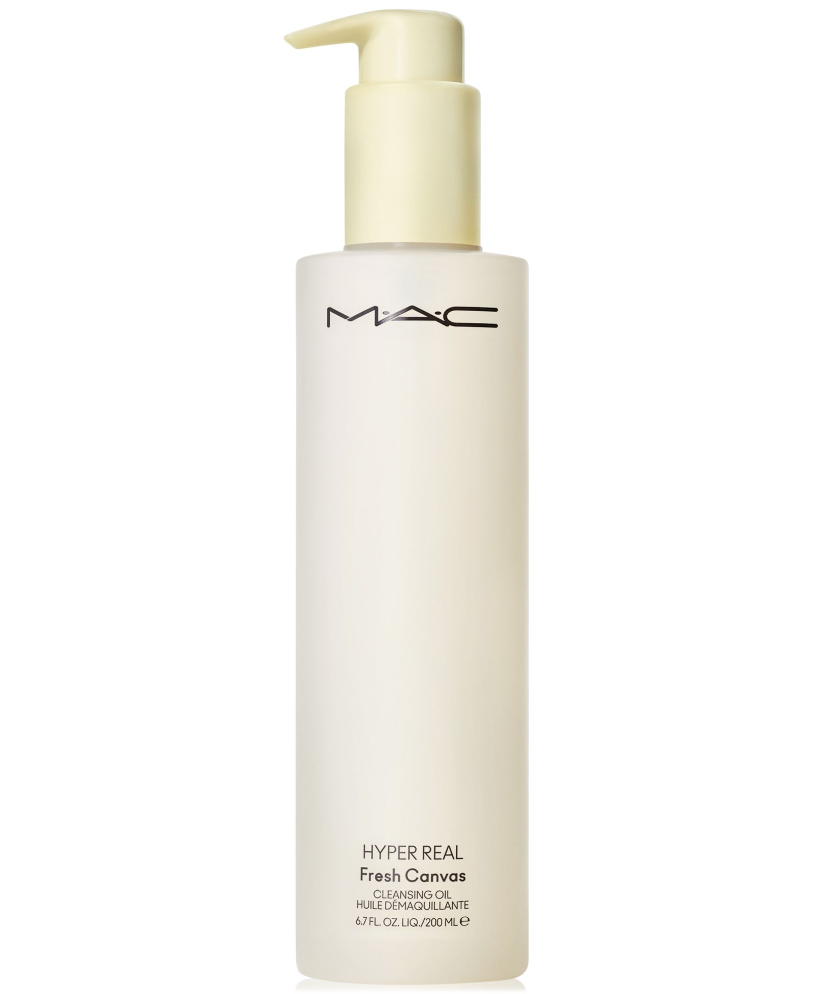 MAC Hyper Real Fresh Canvas очищающее масло для лица, 6.7 oz
