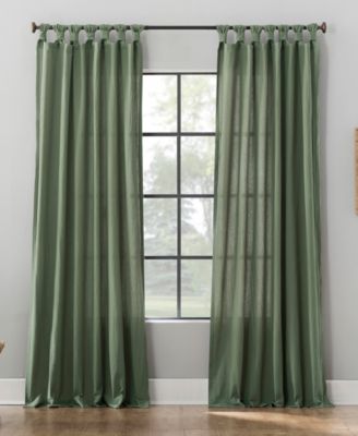 Washed Cotton Twist Tab Curtain