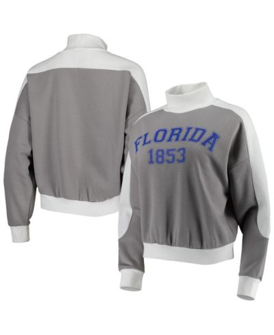 Женское спортивное худи Gameday Couture Gray Florida Gators Make it a Mock