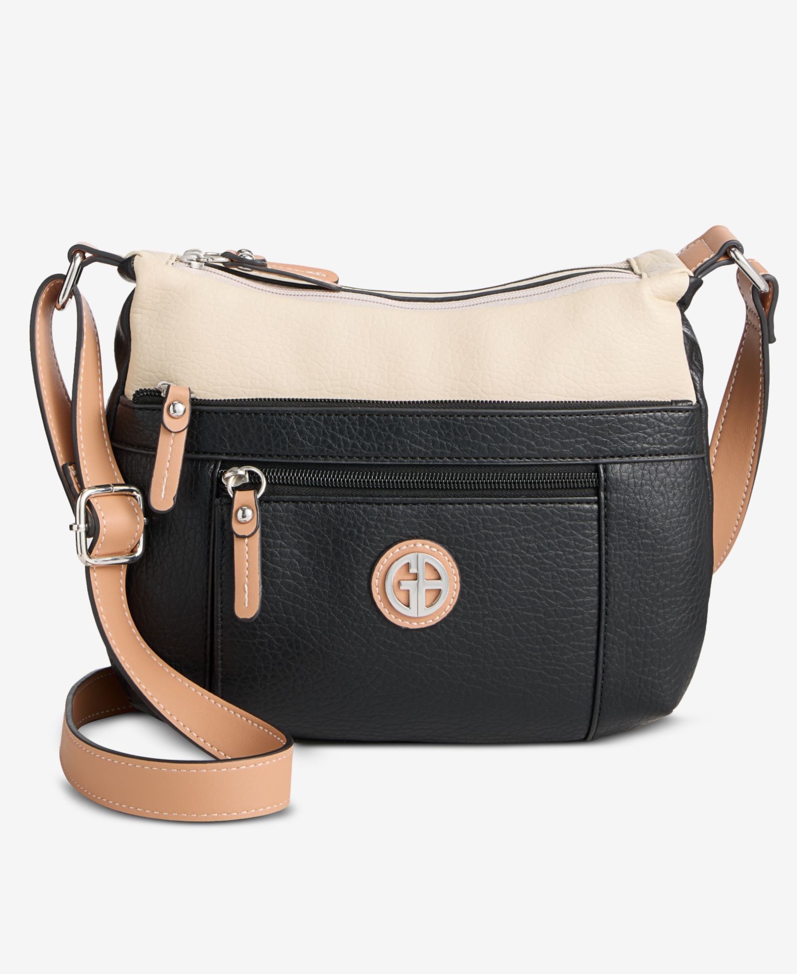 Giani Bernini Colorblock Pebble Hobo, Exclusively at Macy's