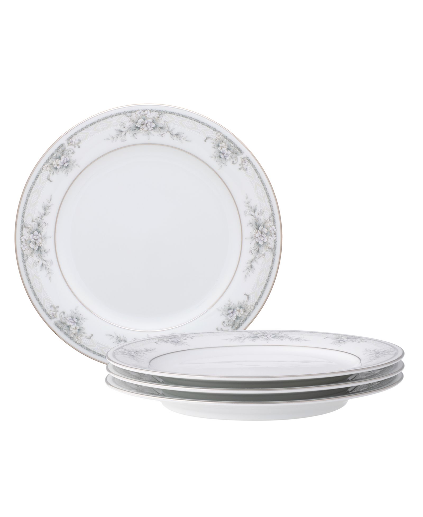 Набор из 4 салатных тарелок Noritake Sweet Leilani, 8.25"
