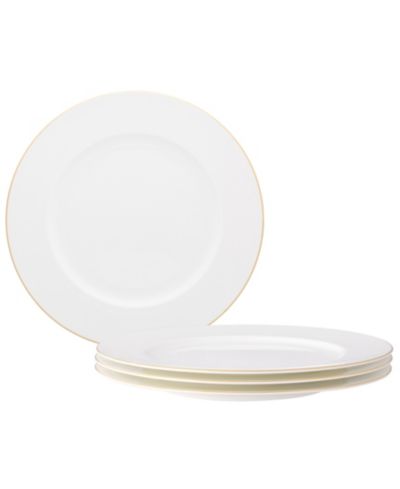 Noritake Accompanist Set of 4 Dinner Plates, 11"