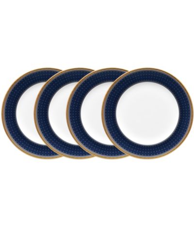 Noritake Blueshire Appetizer Plates, Set of 4