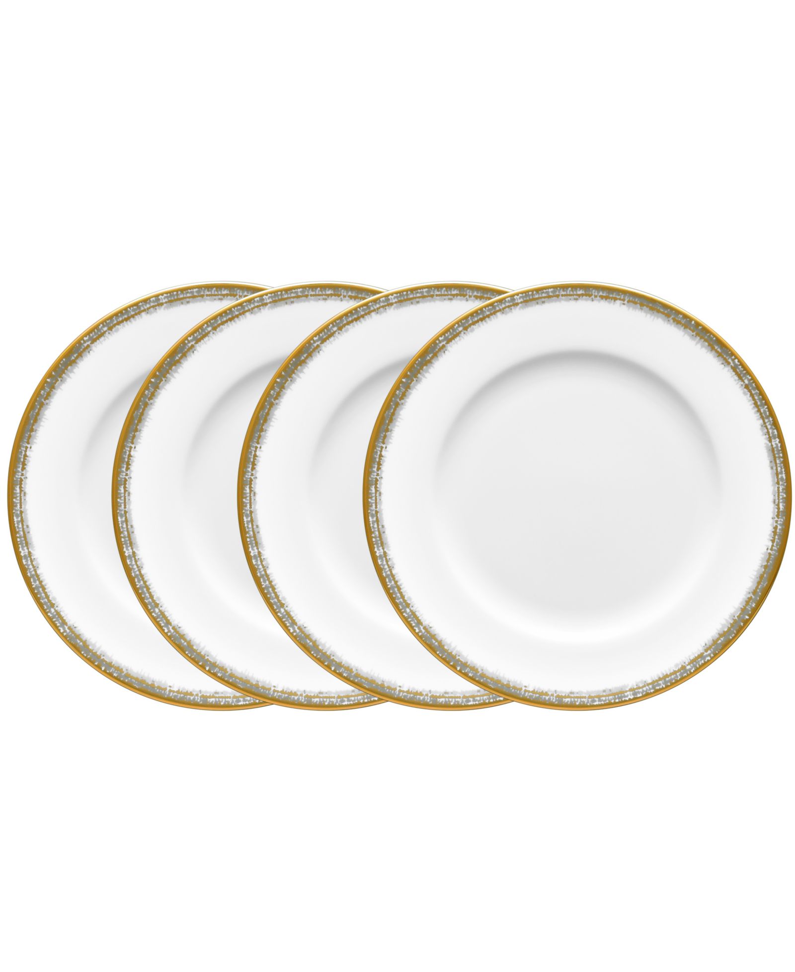 Набор тарелок Noritake Haku для закусок, 4 шт, 6.50"