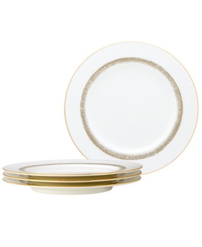 Noritake Haku Set of 4 Salad Plates, 8.50"