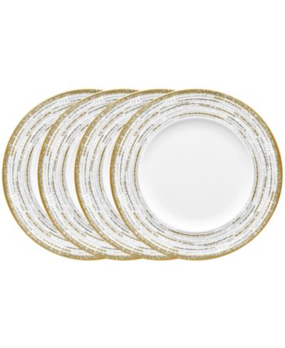 Noritake Haku Set of 4 Accent Plates, 9.75"
