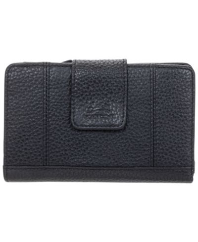 Женский клатч Mancini Pebbled Collection RFID Secure Wallet