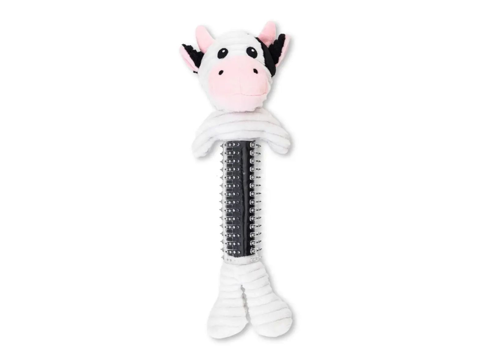 Мягкая игрушка для собак Country Living Black & White Cow, из термопластичной резины со пищалкой