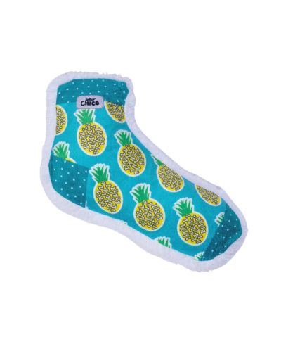Squeaking Pineapple Plush Sock Dog Toy – Whimsical Design, Soft & Durable for Fun, Engaging, and Interactive Playtime with Dogs