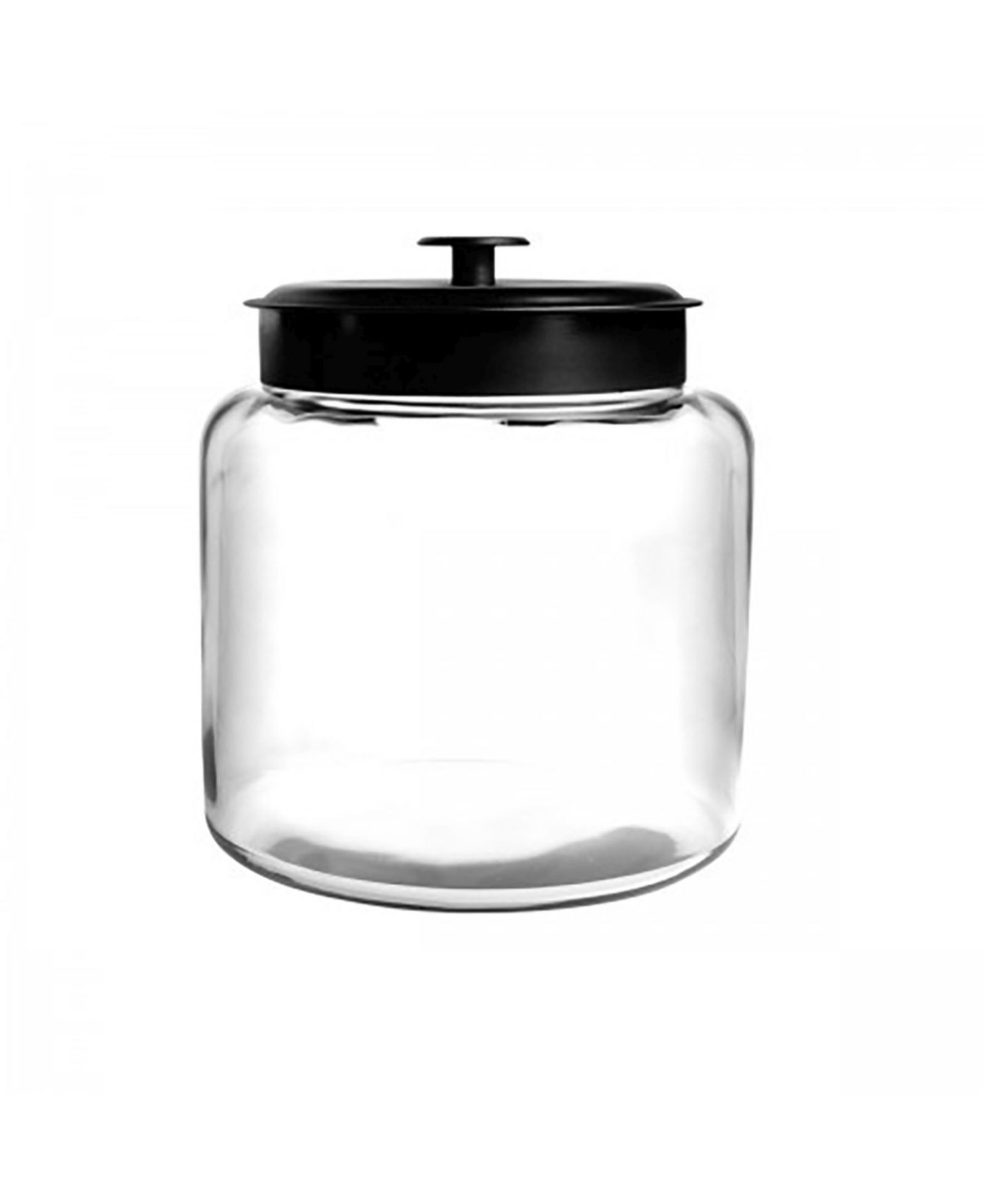 Anchor Hocking стеклянная банка Montana с металлической крышкой, 64-Oz.